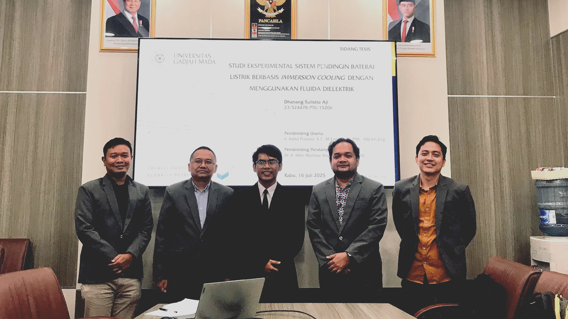 Dhanang Sulistio Aji Gagas Inovasi Thermal Management untuk Baterai EV ...